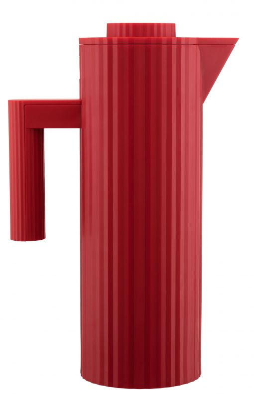 MDL12 Plissé vacuum jug Alessi Red